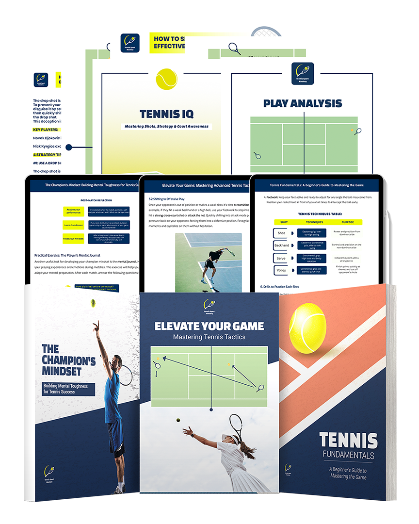 Serie de estrategias de tenis: estrategias inteligentes para superar a cualquier oponente