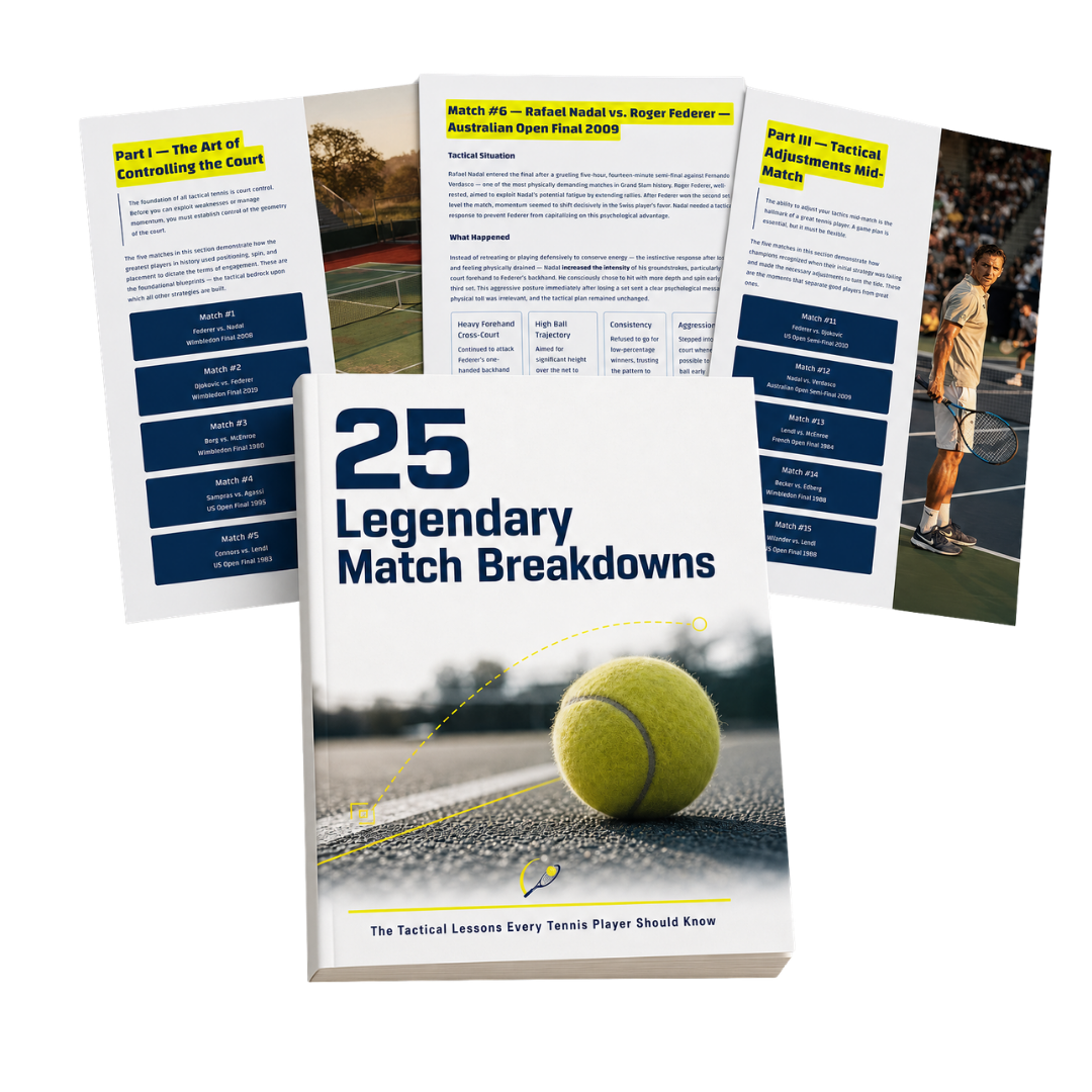 25 Legendary Match Breakdowns The Tactical Lessons Every Tennis Player Should Know